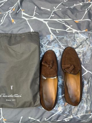 Zapatos de ante Emidio Tucci Talla 41