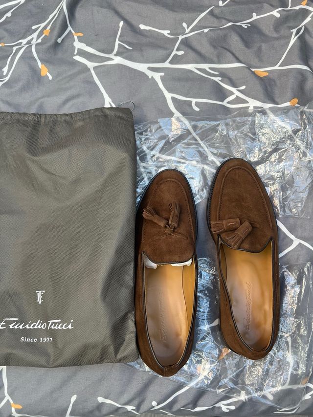 Zapatos de ante Emidio Tucci Talla 41