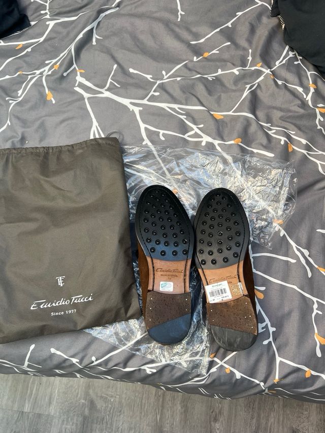 Zapatos de ante Emidio Tucci Talla 41
