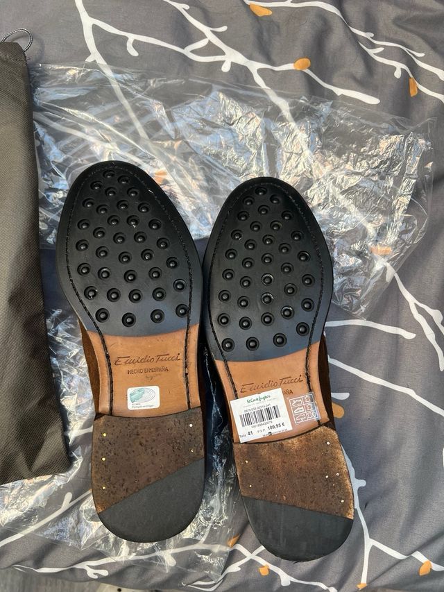Zapatos de ante Emidio Tucci Talla 41