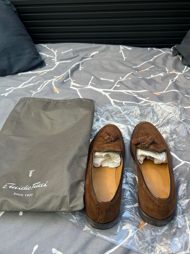 Zapatos de ante Emidio Tucci Talla 41