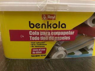 Papel pintado ladrillo rojo (3 rollos) con cola