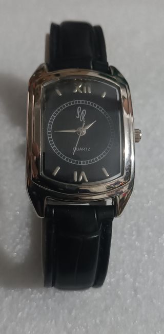 Reloj Sonia SR Mujer Negro/Plata Nuevo