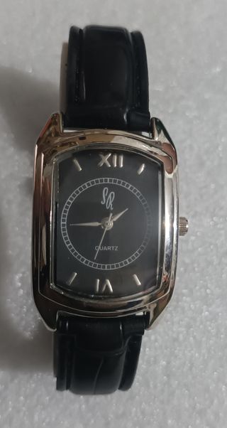 Reloj Sonia SR Mujer Negro/Plata Nuevo