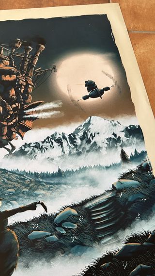 Póster El Castillo Ambulante Studio Ghibli 61x91,5