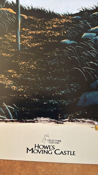 Póster El Castillo Ambulante Studio Ghibli 61x91,5