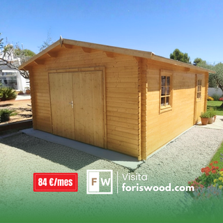 Garaje 26,8 m2 Aislamiento + tratamiento Incluidos