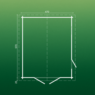 Garaje 26,8 m2 Aislamiento + tratamiento Incluidos