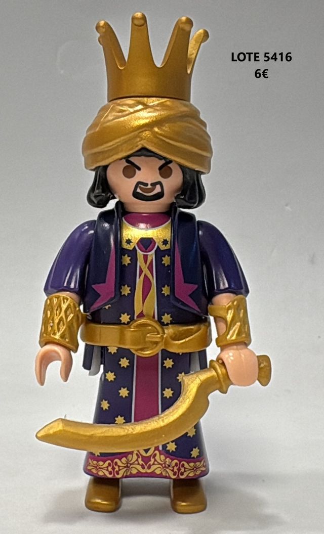 Lote 5416 playmobil Sultán de Damasco, Saladino