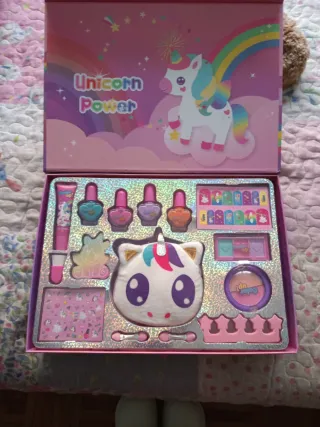 Estuche Maquillaje Infantil Unicornio