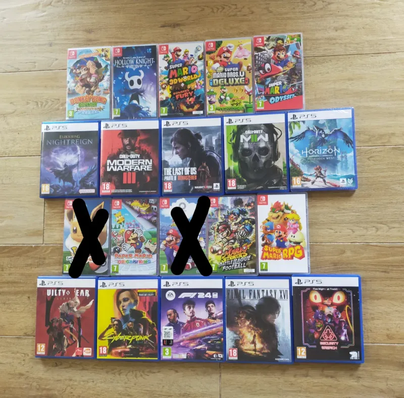 Imagen de Juegos PS5 y Nintendo Switch / PRECIOS EN  PERFIL