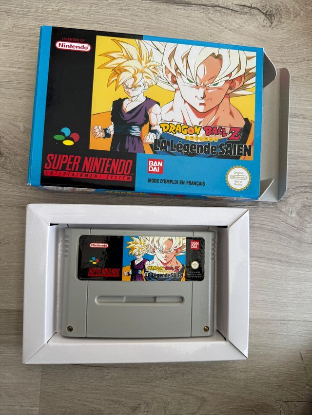 Cartucho Dragon Ball Z La Leyenda Saien SNES