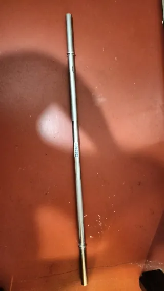 Barra musculación Salter 120cm de largo y 30mm