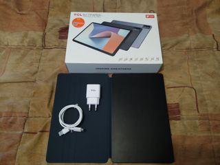 TCL Nxtpaper 11 Tablet Negra con funda y cargador