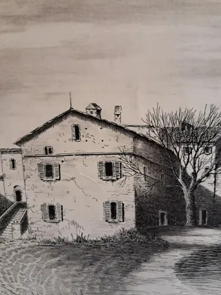 Predappio La casa dove è nato il Duce 1940