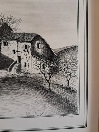 Predappio La casa dove è nato il Duce 1940