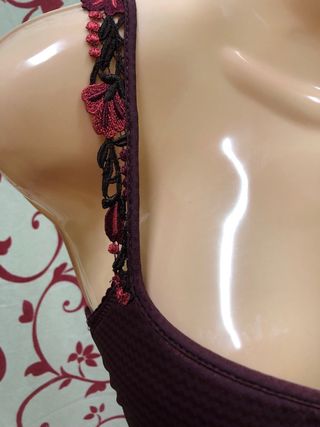 Sujetador Garel Granate 95B Nuevo