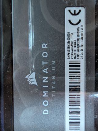 Corsair DDR5 Dominator Titanium 64GB