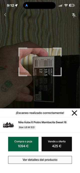 ORIGINAL 200% Nike Kobe 6 Protro Mambacita