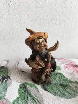 Statua elfo portafortuna