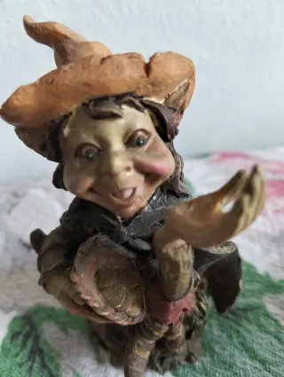 Statua elfo portafortuna