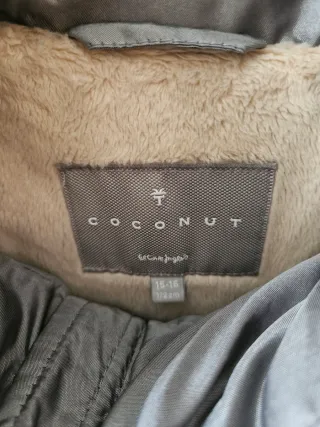 Plumífero metalizado Coconut Talla M