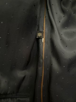 Americana Massimo Dutti Talla 42 Negra