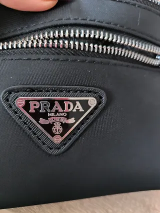 Riñonera Prada Nylon Negra