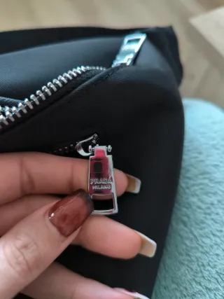 Riñonera Prada Nylon Negra