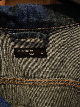 Giacca Jeans Uomo Blu