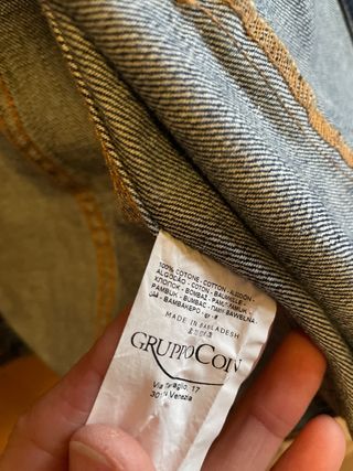 Giacca Jeans Uomo Blu