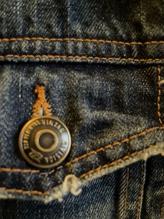 Giacca Jeans Uomo Blu