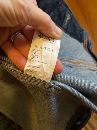 Giacca Jeans Uomo Blu