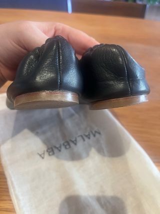 Zapatos bailarina Malababa negros talla 40