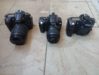 lotes de cámara en condiciones aceptable no bateri