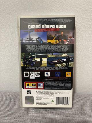 Juego PSP Grand Theft Auto Liberty City Stories