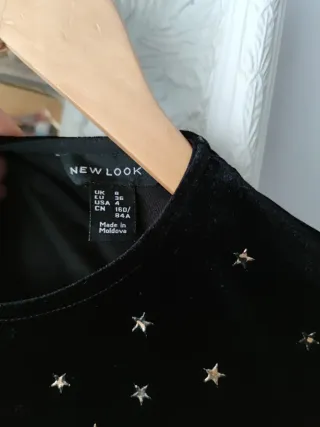 Vestido terciopelo New Look