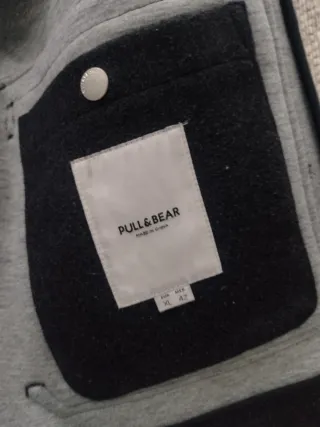 Chaqueta paño gris talla XL
