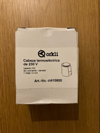 Cabezal Termoeléctrico Orkli 230V NUEVO