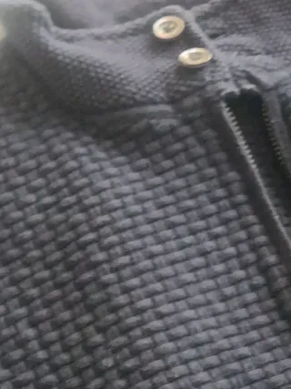 Jersey Massimo Dutti Azul Talla L ,40