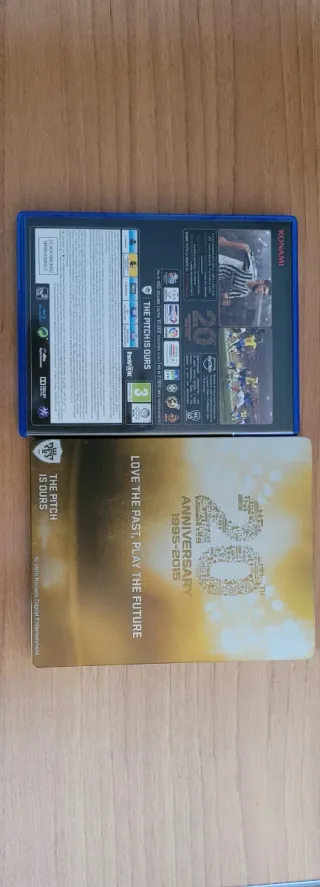 PES 2016 Steelbook PS4 Pro Evolution Soccer Europa