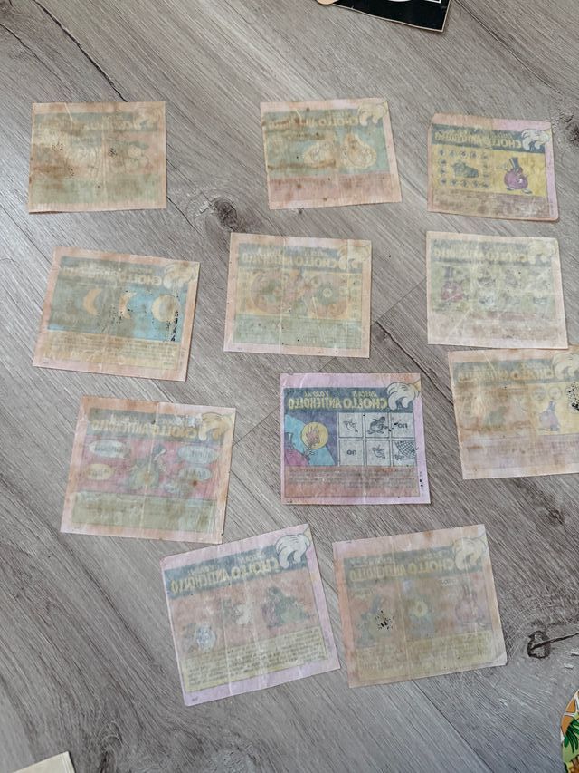 11 Cromos Rasca el Chollo Antichollo - chicles