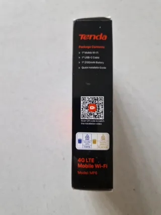 Modem Tenda MF6 4G LTE Mobile Wi-Fi 6 SIM INTERNET
