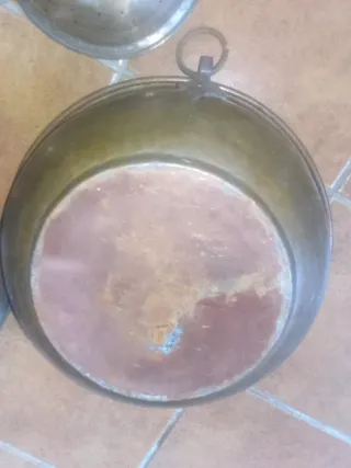 Set Sartenes y Escurridores Antiguos