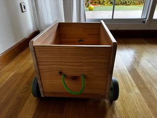 Caja de juguete FLISAT Ikea con ruedas