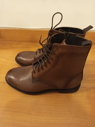 Botines Zara Marrones Talla 40