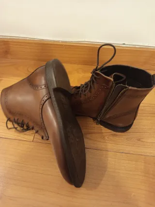 Botines Zara Marrones Talla 40