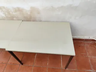 2 Tavoli Scolastici Beige in Metallo