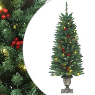 vidaXL Alberi di Natale artificiali 2 pz