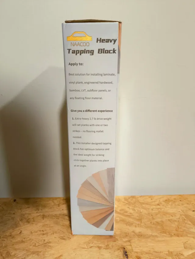 Golpeador profesional para parquet